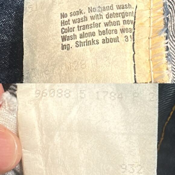 Vintage 1970s Levi’s Orange Tab High Rise Straight Leg Jean Retro Cowgirl Hippie - Picture 10 of 10